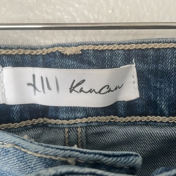 KanCan Mid-Rise Distressed Skinny Jeans STYLE # SP1324-2 Size 28 - Picture 8 of 9